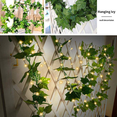 Guirnalda Decorativa de Hojas de Batata y Hiedra para Jardín y Patio - Image 16