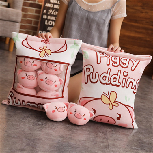 Bolsa Grande de Snacks Deliciosos y Peluches Suaves - Image 23
