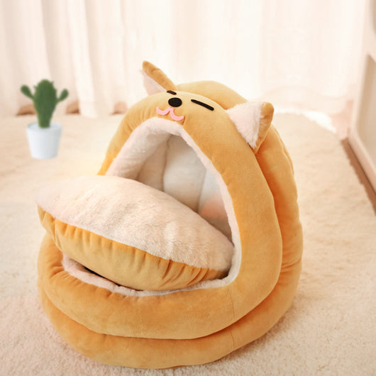 Cama Térmica Acogedora para Gatos y Perros Pequeños - Nido Cálido y Confortable - Image 4