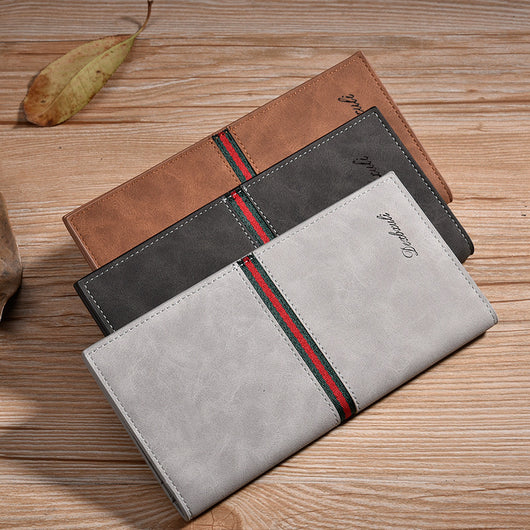 Billetera Retro Ultra Delgada para Hombre - Cartera Minimalista de Tarjetas - Image 5