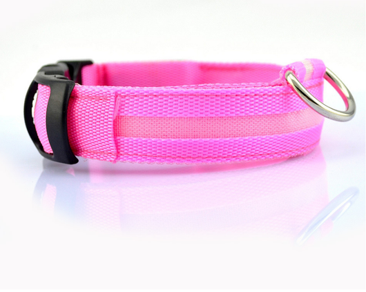 Collar LED Luminoso para Perros y Gatos - Seguridad Nocturna con Luz Fluorescente - Image 43