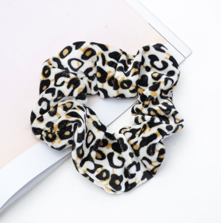Aro para Cabello con Estampado Leopardo Vintage - Accesorio de Tela - Image 10