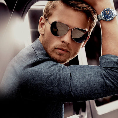 Reloj de Cuarzo en Acero Inoxidable para Hombre