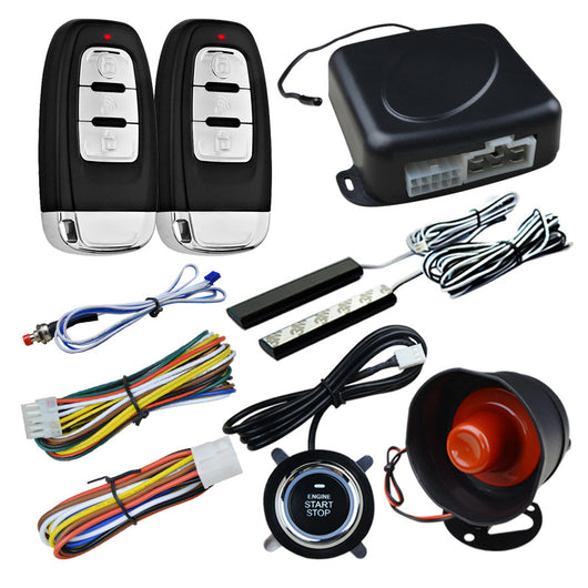 Sistema de Alarma Antirrobo con Control Remoto para Vehículos