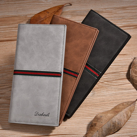 Billetera Retro Ultra Delgada para Hombre - Cartera Minimalista de Tarjetas - Image 2