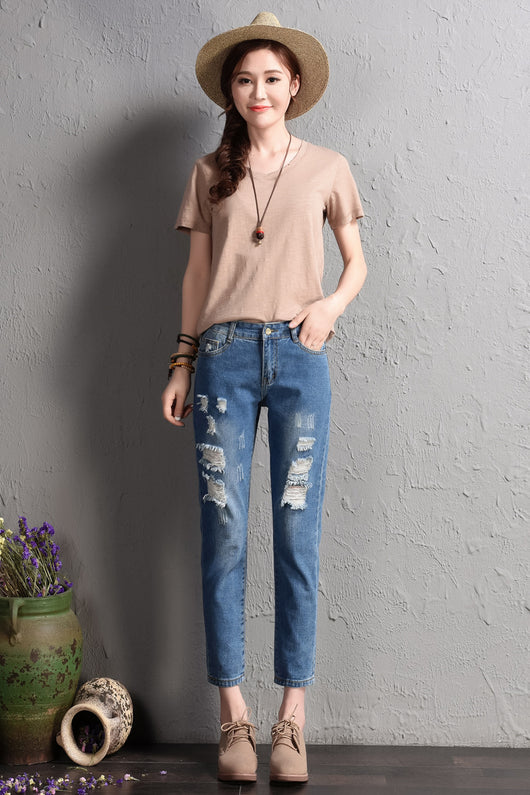 Jeans Ajustados a la Cintura - Image 7
