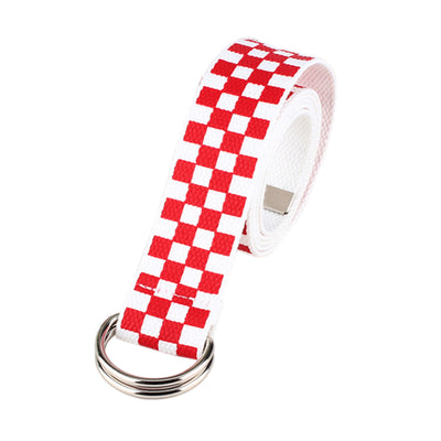 Cinturón de Lona Nylon con Estampado Cuadros - Image 14