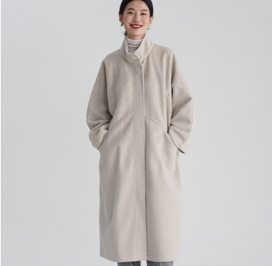 Abrigo Largo de Lana para Mujer - Elegancia y Calidez - Image 2