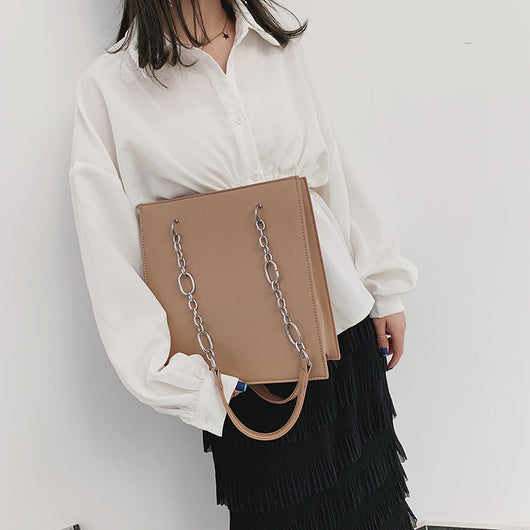 Bolso Grande para Mujer con Capacidad Expandible y Correa Cruzada - Image 2