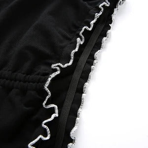 Blusa Manga Larga con Hombros Plisados para Mujer - Image 6