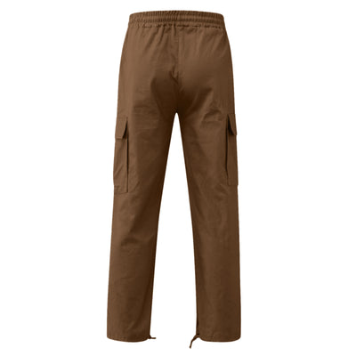 Pantalones Casuales con Múltiples Bolsillos y Cordón Ajustable - Image 29