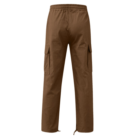 Pantalones Casuales con Múltiples Bolsillos y Cordón Ajustable - Image 29