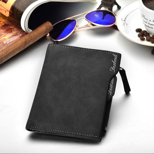 Cartera Multifuncional Vintage para Hombre con Organizador de Tarjetas - Image 6