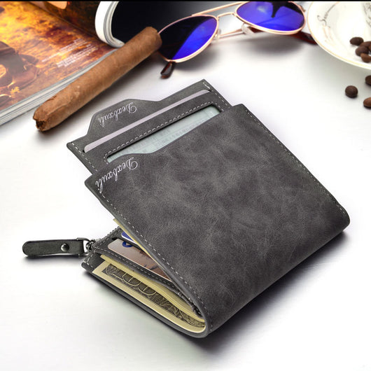 Cartera Multifuncional Vintage para Hombre con Organizador de Tarjetas - Image 3
