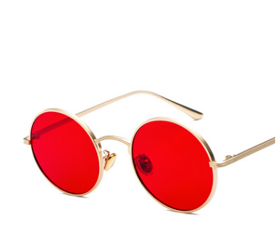 Gafas de Sol Marco Metálico Circular Estilo Punk - Image 20