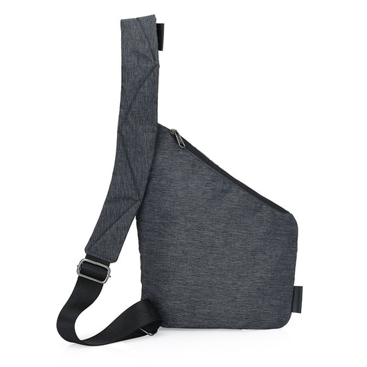 Bolsa de Lona para Hombre - Mochila Cruzada Multifunción con Protección Antirrobo - Image 3
