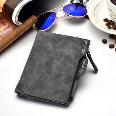 Cartera Multifuncional Vintage para Hombre con Organizador de Tarjetas - Image 8