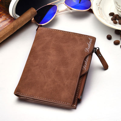 Cartera Multifuncional Vintage para Hombre con Organizador de Tarjetas - Image 7