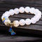 Pulsera de Ágata Cristal Blanco