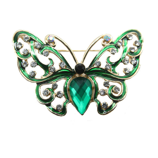 Broche Mariposa de Cristal Hueco - Image 12