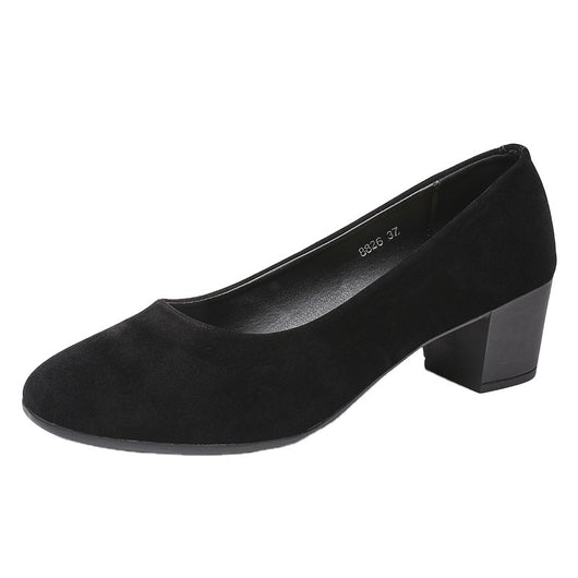 Zapatos Ejecutivos de Gamuza Suave para Mujer - Comodidad Profesional - Image 4