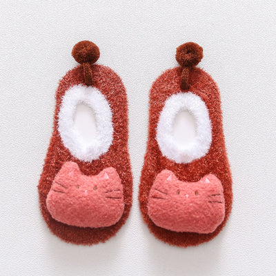 Calcetines Antideslizantes con Diseño de Muñecos 3D para Primavera y Otoño - Image 5