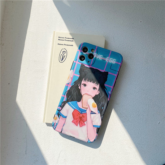 Funda para Celular Manga Anime Chica Japonesa
