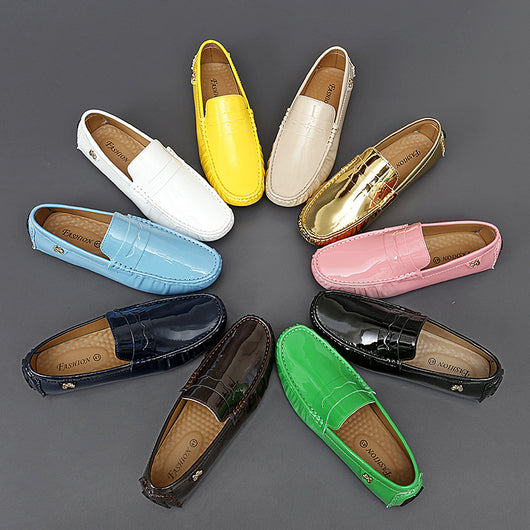 Mocasines Slip-On Estilo Pareja Casual