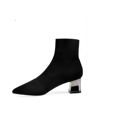 Botas Invierno Tacón Alto para Mujer - Comodidad y Estilo - Image 7