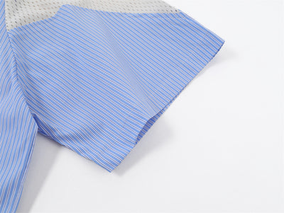 Playera Deportiva Hombre Rayas Verticales Transpirable Corte Holgado - Image 12