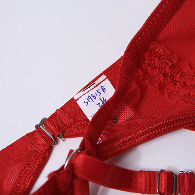 Lencería Navideña con Cuello Hueco Elegante - Image 12