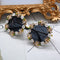 Gafas de Sol Barrocas Florales Transparentes Hechas a Mano