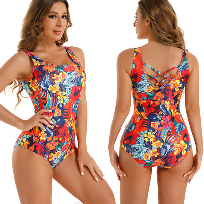Traje de Baño Enterizo Estampado Slim - Image 13