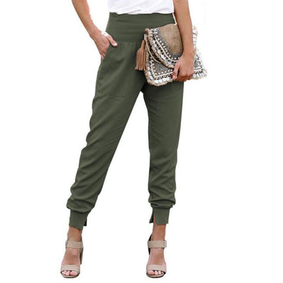 Pantalones Cortos de Cintura Alta con Aberturas Laterales - Image 9