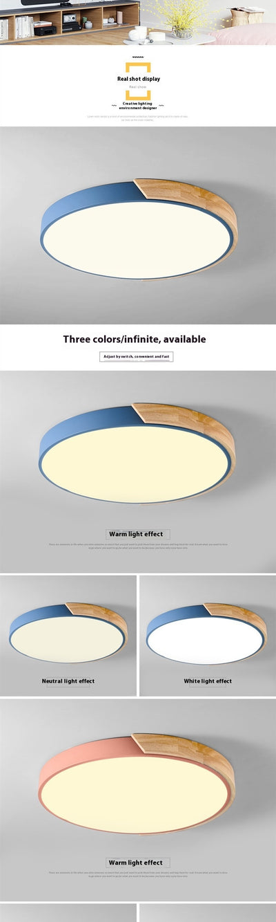 Lámpara de Techo Minimalista con Luz Creativa LED - Image 16