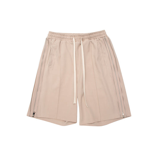 Shorts Rectos con Cierre Lateral - Diseño Urbano Minimalista - Image 2