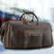 Bolso Viajero de Cuero Crazy Horse Vintage para Hombre - Gran Capacidad
