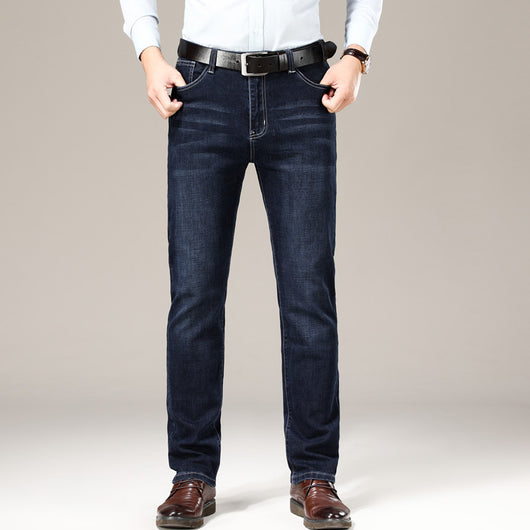 Pantalones Hombre Elásticos Ajuste Slim Casual Ejecutivo Estilo Coreano Talla Grande