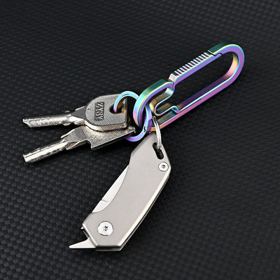 Cuchillo Táctico de Aleación de Titanio Portátil Multiusos con Abreador - Image 7