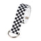 Cinturón de Lona Nylon con Estampado Cuadros