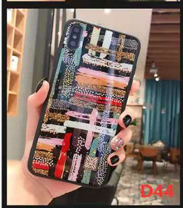 Funda Móvil con Diseño de Rayas Diamante y Onda Puntillada - Image 34
