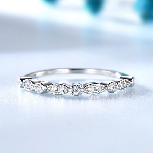 Anillo de Plata Esterlina 925 con Diamante - Diseño Minimalista Elegante - Image 3