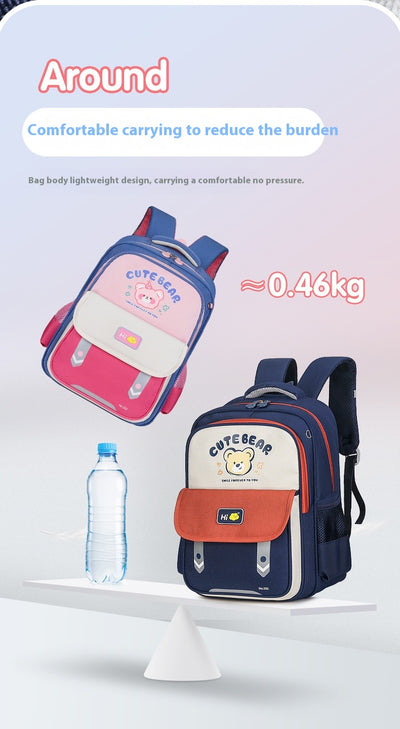 Mochila Escolar Ergonómica de Gran Capacidad con Protección Dorsal - Image 23
