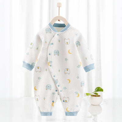 Pijama Térmico de Algodón y Seda para Bebé Recién Nacido - Image 17