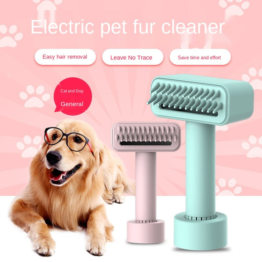 Peine Eléctrico Inalámbrico para Mascotas - Elimina Pulgas y Desenlaza el Pelaje