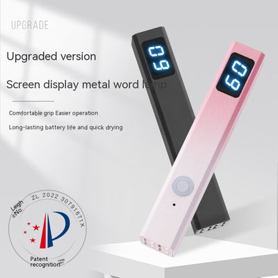 Lámpara Portátil UV LED para Uñas con Pantalla Digital