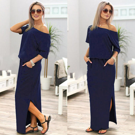 Vestido Largo Elegante de Verano para Mujer - Estilo Europeo - Image 7
