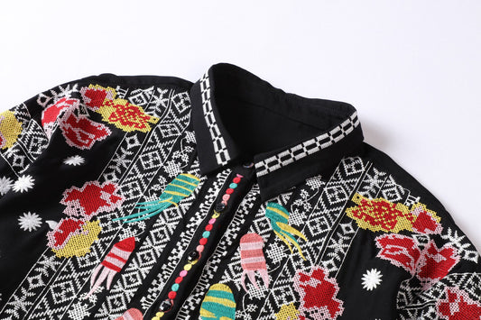 Blusa Suelta de Algodón - Image 2