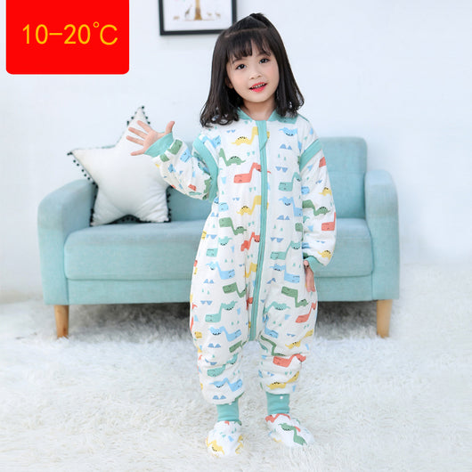 Saco de Dormir para Bebé Primavera-Otoño con Piernas Separables - Image 13