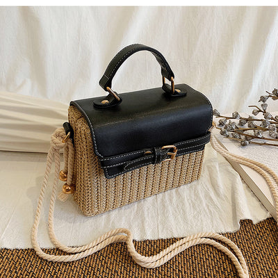 Bolso Tejido de Paja - Diseño Artesanal Versátil - Image 7